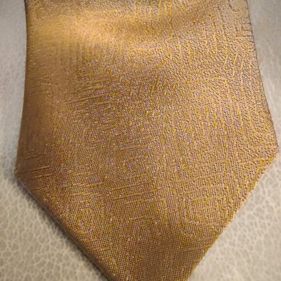 Other - Vintage sixties golden bronze skinny tie